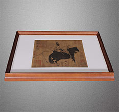 咸宁书画装裱配框服务案例